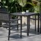 Flash Furniture 5PC Black Table and Chairs with Poly Resin Finish SB-A268C4-T-BK-GG - alternate 2